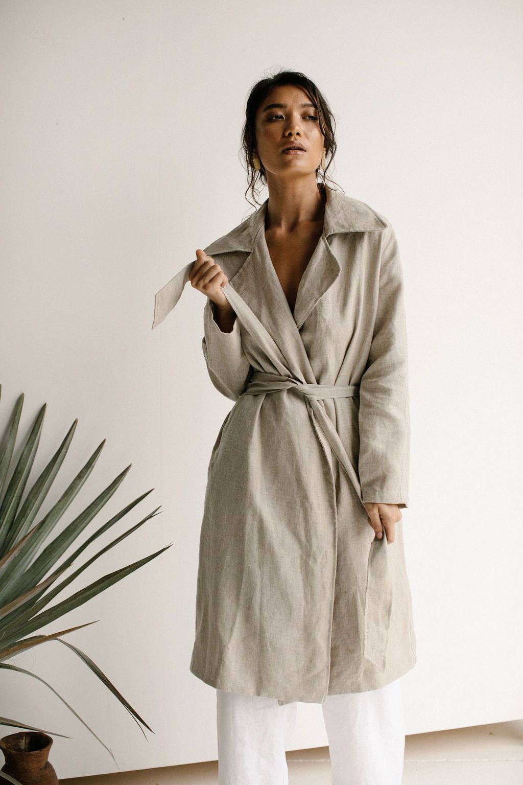 IRIS TRENCH COAT - OAT