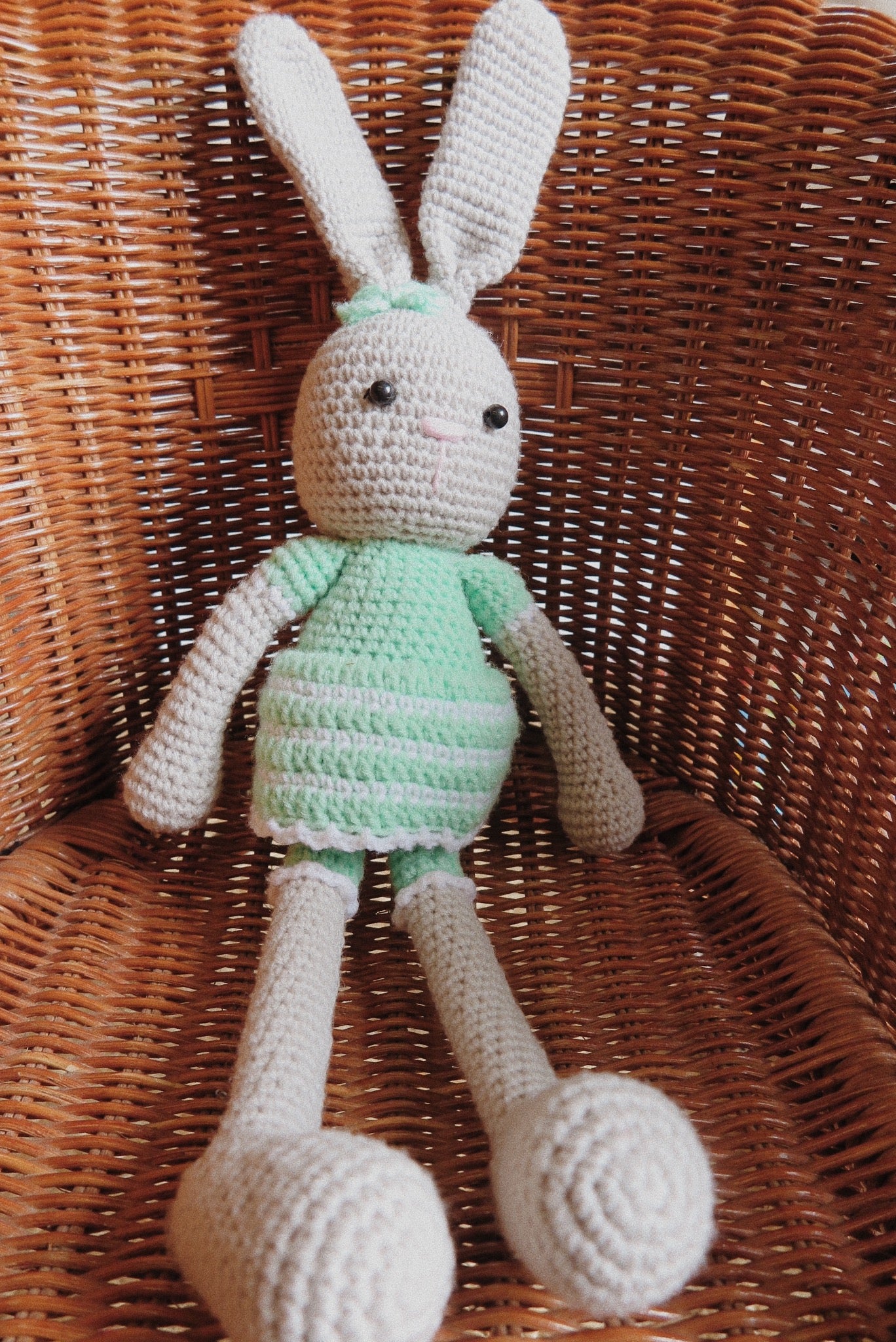 Mint bunny crochet doll clearance pattern